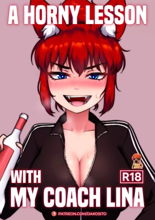 A horny lesson with my coach Lina