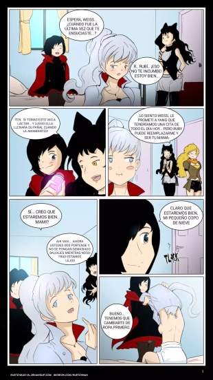 Commission: RWBY diaper fiction