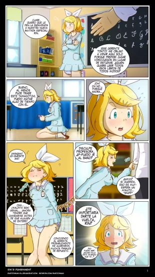 El castigo de Rin  COMIC ESPAÑOL - SketchMan-DL