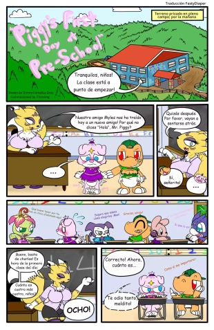 El Primer Día Preescolar de Piggy Parte 1